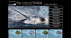 Desktop Screenshot of mar1sportfishing.com